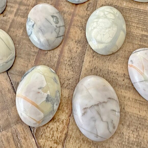 30x22mm Polychrome Jasper Cabochon - Picture 3 of 5